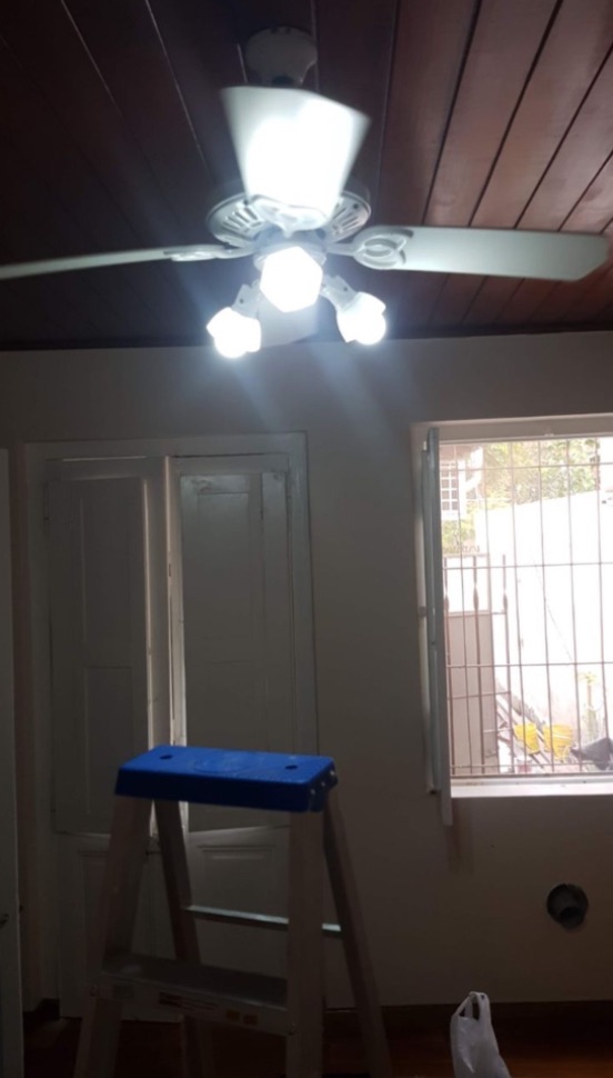 Electricidad - Instalación de ventilador de techo