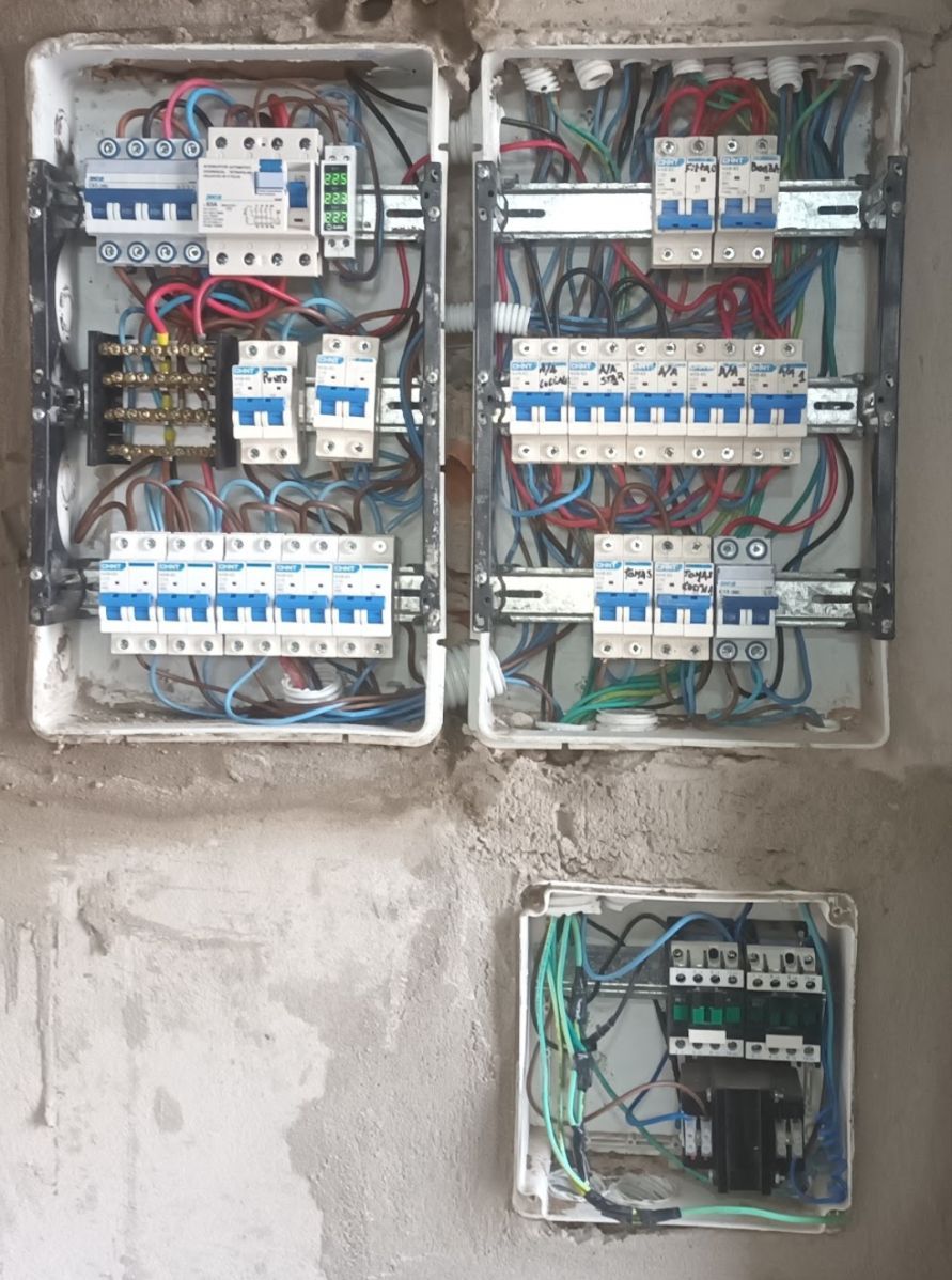 Tableros para obras nuevas